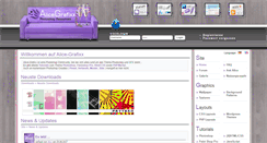 Desktop Screenshot of en.alice-grafixx.de